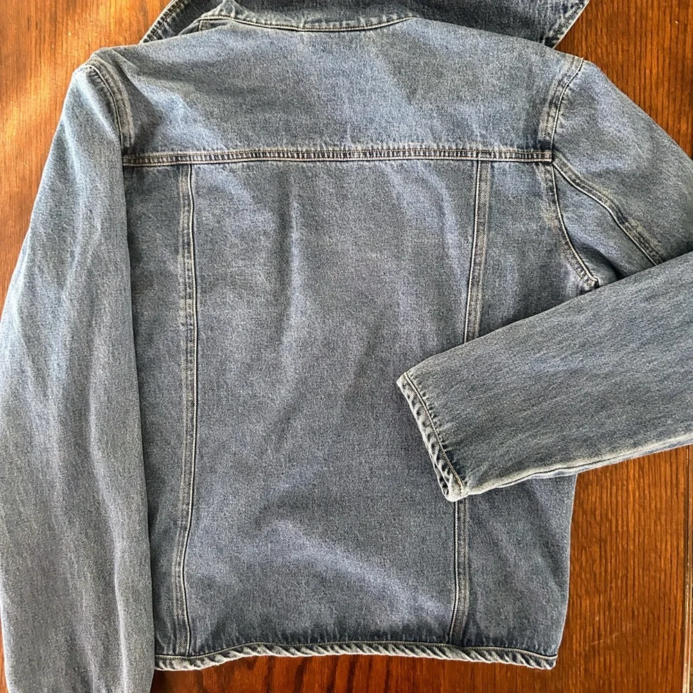 Women’s Nordstrom Denim Jacket Size Medium Jean Jacket - Picture 5 of 5
